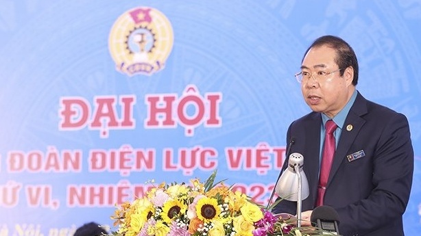 Đồng chí Đỗ Đức Hùng tái đắc cử Chủ tịch Công đoàn Điện lực Việt Nam