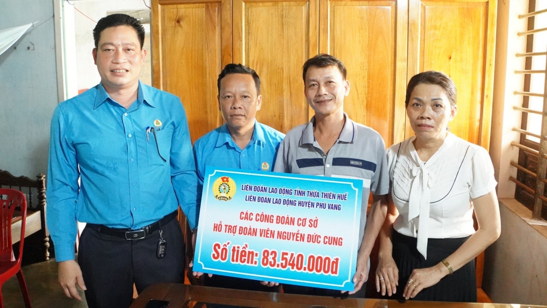 Công đoàn huyện Phú Vang: Luôn là điểm tự vững chắc cho người lao động khó khăn