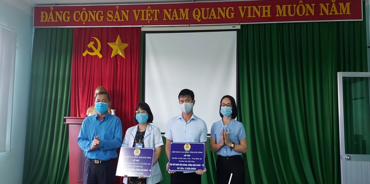 Công đoàn tỉnh Đắk Nông: Tổ ấm của đoàn viên, người lao động trong đại dịch Covid-19